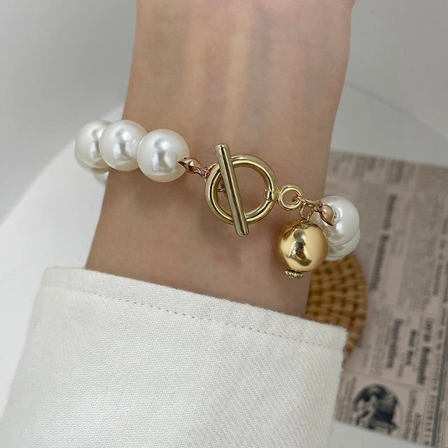 Gold Farbe Charme Armbänder Armreifen 2022 Neue Mode Schmuck 4 stücke