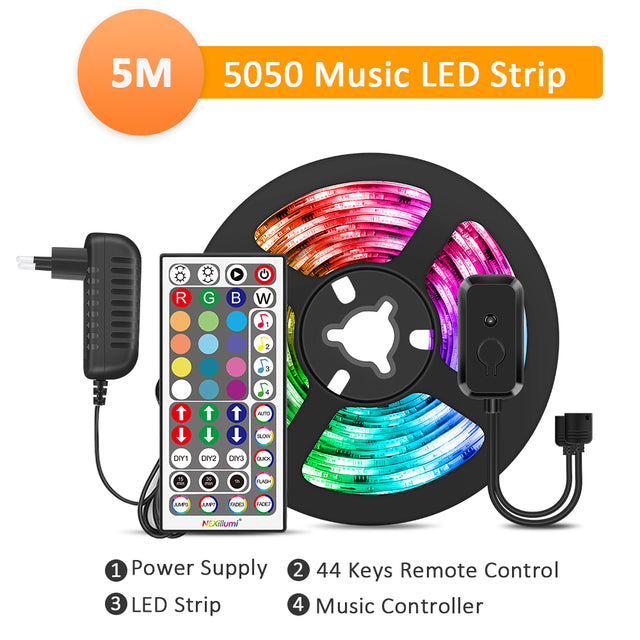 LED Steifen mit Bluetooth bis 10m
