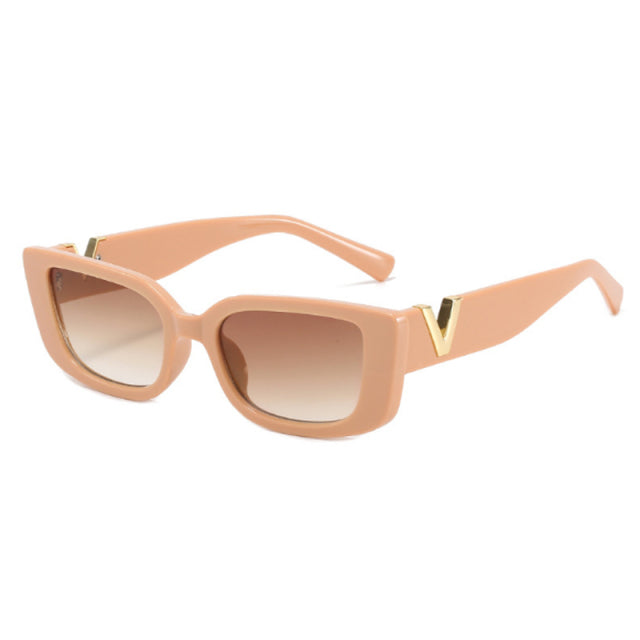Rechteck Sonnenbrille Frauen