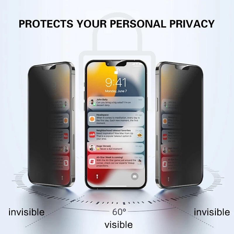 Display-Schutzfolie für die Privatsphäre des Bildschirms