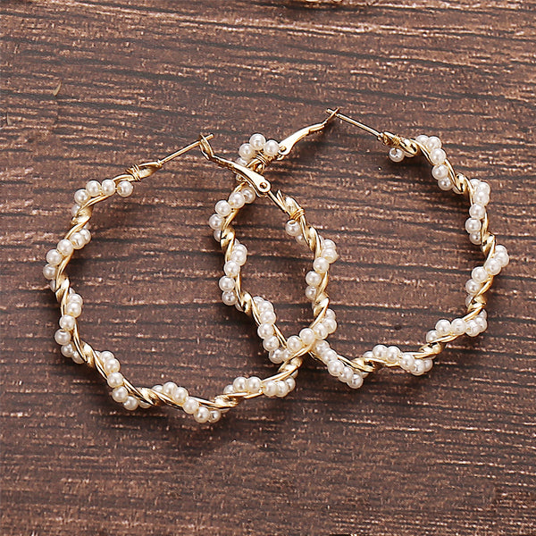 Ohrringe Set Für Frauen Punk Perle Baumeln Schmuck Geschenk