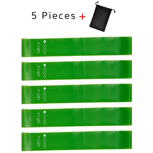 5  Yoga Widerstand Gummi Bands Fitness