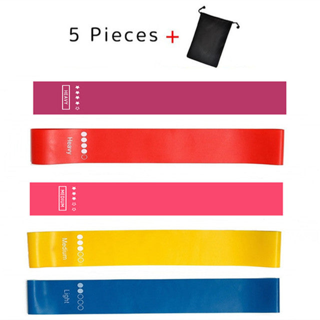 5  Yoga Widerstand Gummi Bands Fitness