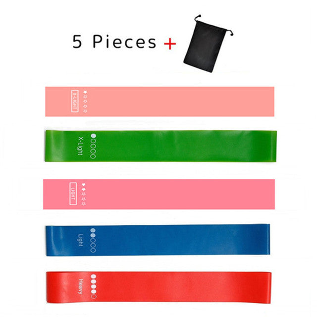 5  Yoga Widerstand Gummi Bands Fitness