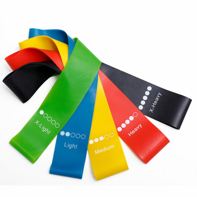 5  Yoga Widerstand Gummi Bands Fitness
