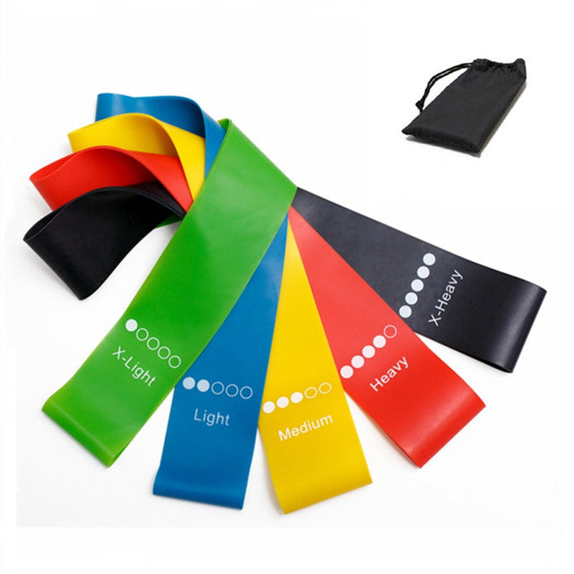 5  Yoga Widerstand Gummi Bands Fitness