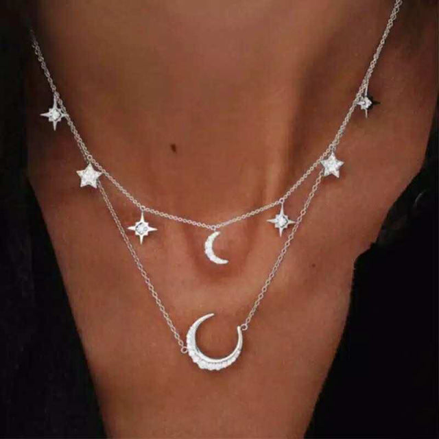 Halskette für frauen Multilayer
