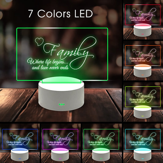 Led Schreibtafel