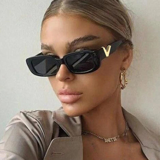 Rechteck Sonnenbrille Frauen