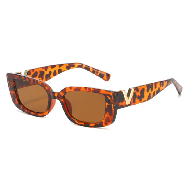 Rechteck Sonnenbrille Frauen