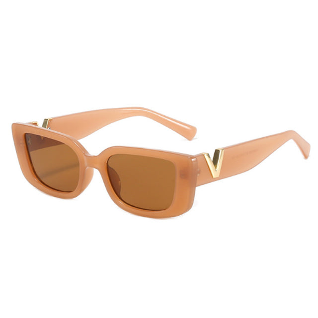 Rechteck Sonnenbrille Frauen