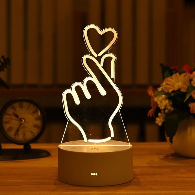 3D Led Lampen