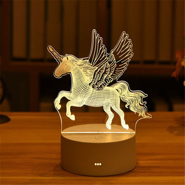 3D Led Lampen