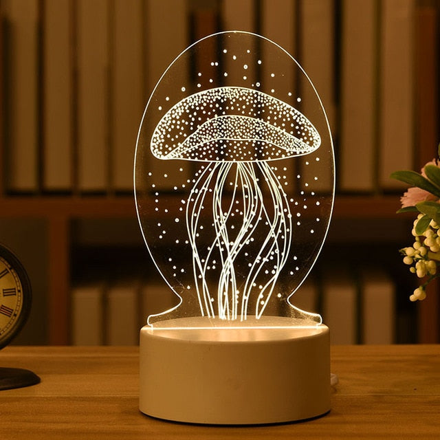 3D Led Lampen