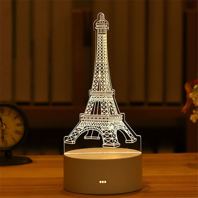 3D Led Lampen