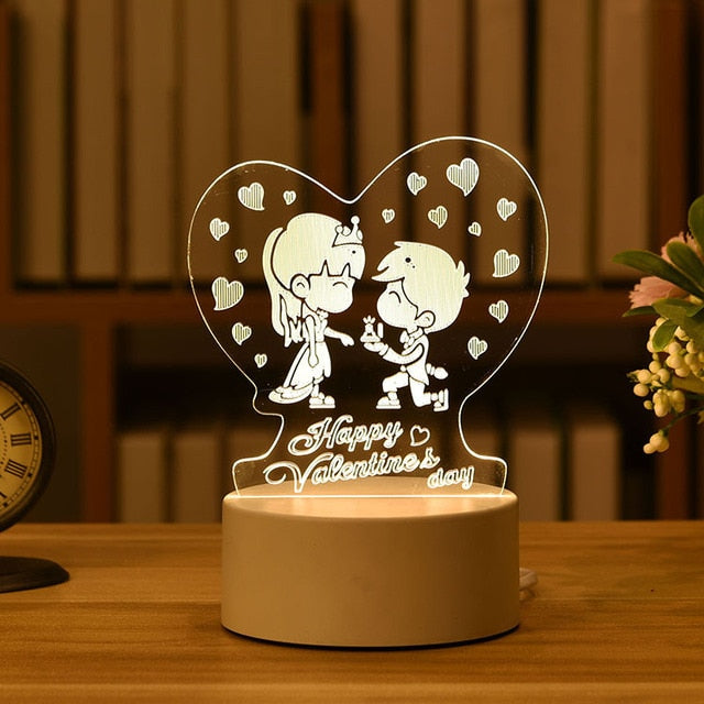 3D Led Lampen