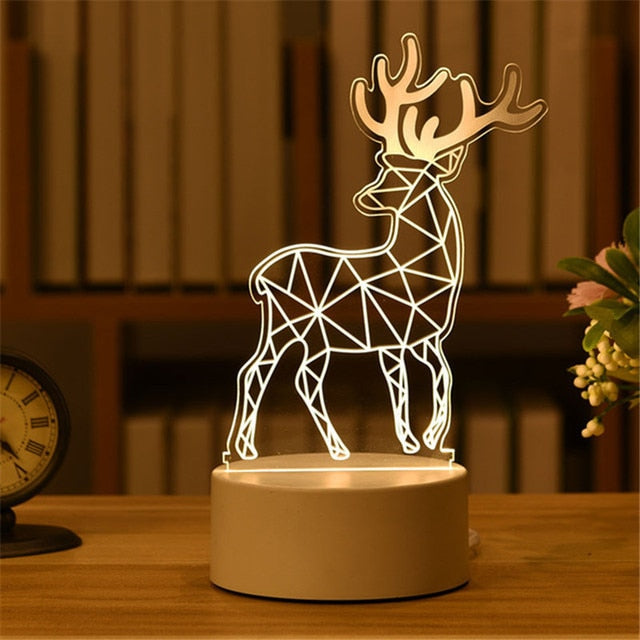 3D Led Lampen