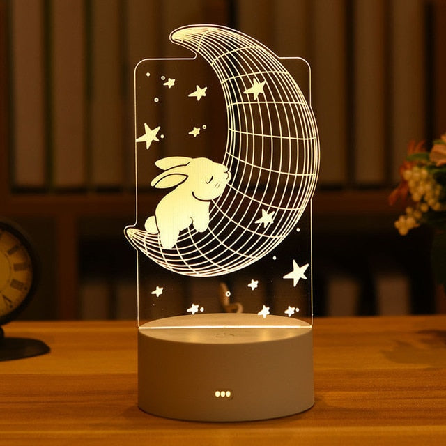 3D Led Lampen