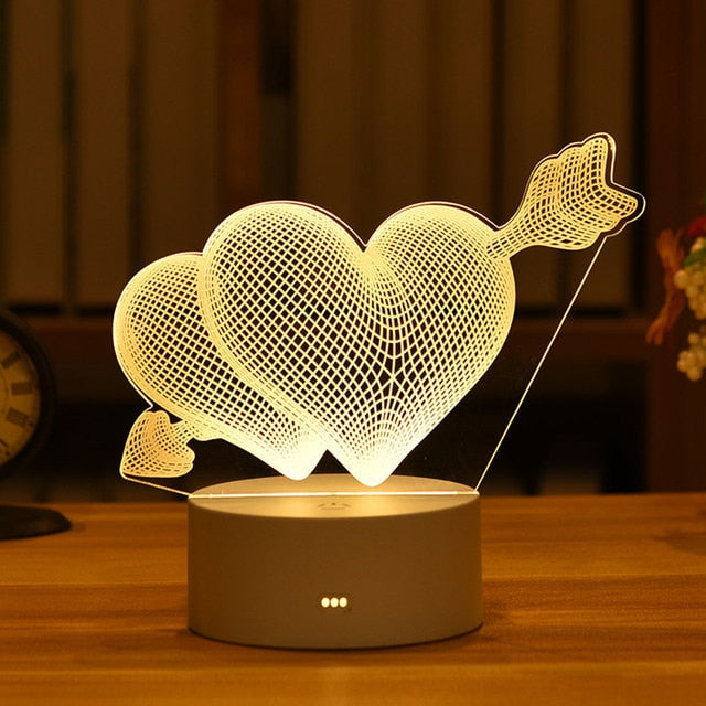 3D Led Lampen