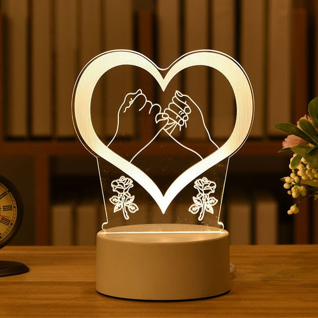 3D Led Lampen