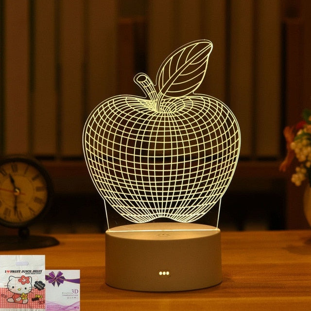 3D Led Lampen