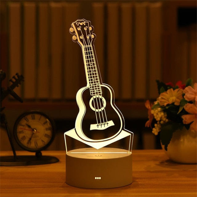 3D Led Lampen