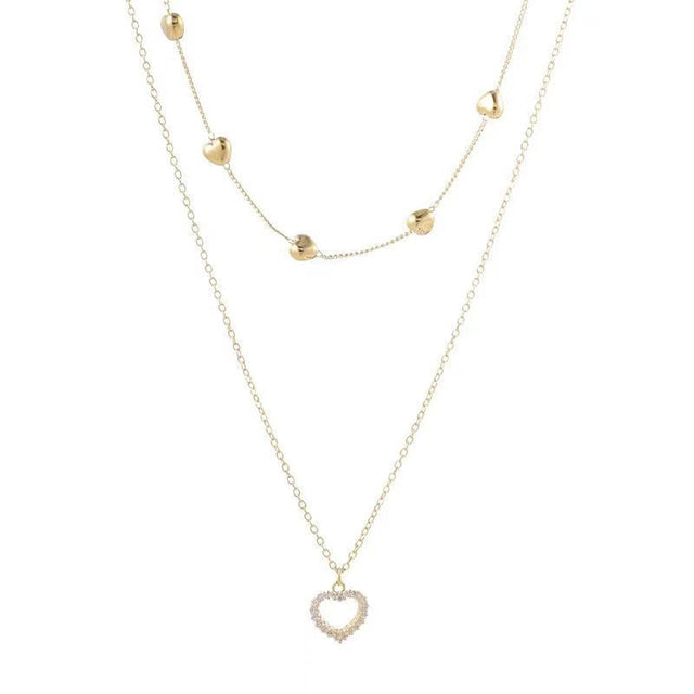 Elegante Halskette Charme  Anhänger Schmuck