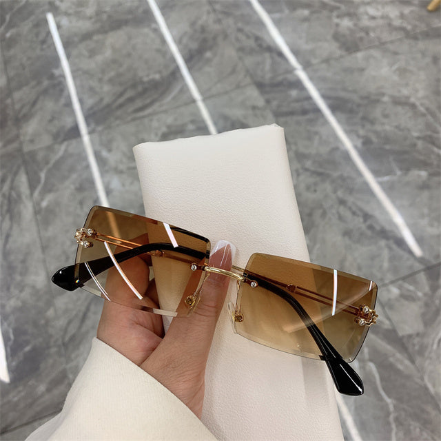 Randlose Sonnenbrille