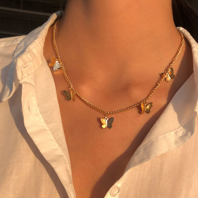Charme Choker Halsketten Mode Schmuck Geschenk