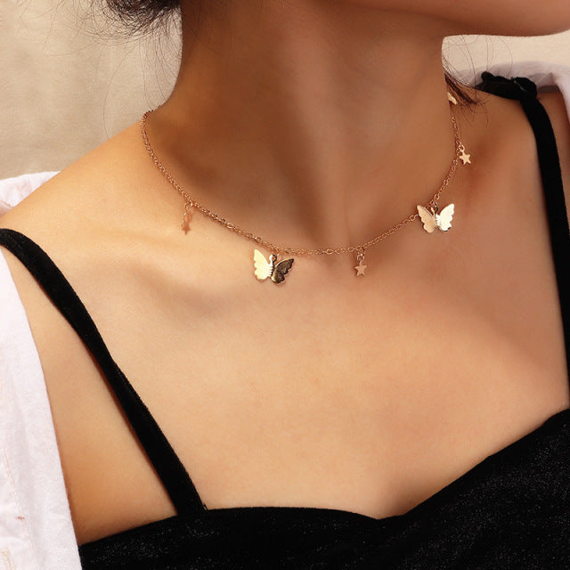 Charme Choker Halsketten Mode Schmuck Geschenk