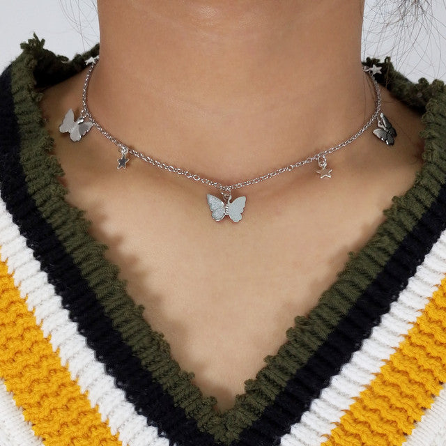 Charme Choker Halsketten Mode Schmuck Geschenk