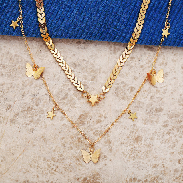Charme Choker Halsketten Mode Schmuck Geschenk